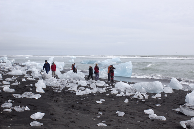 2011-07-06_12-15-33 island.jpg - Am Strand vor dem Jkulsarlon